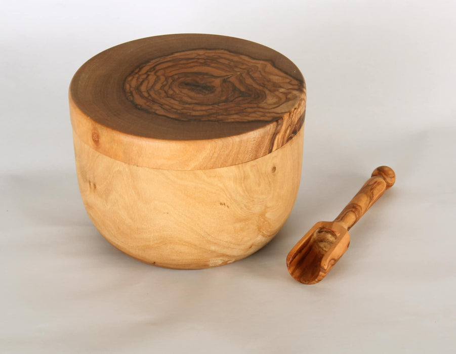VOW | Olive Wood Jar-Magnetic Lid-Doozer | Jupiter Grass