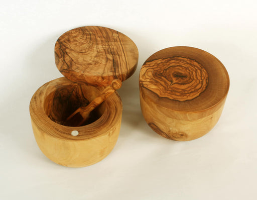 VOW | Olive Wood Jar-Magnetic Lid-Doozer | Jupiter Grass