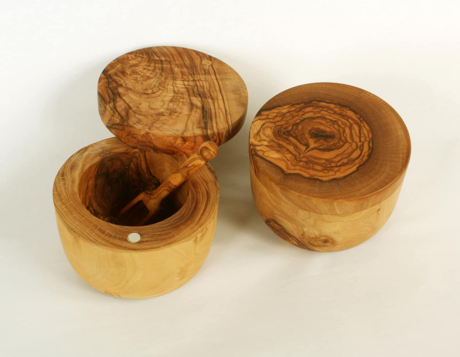 VOW | Olive Wood Jar-Magnetic Lid-Doozer | Jupiter Grass