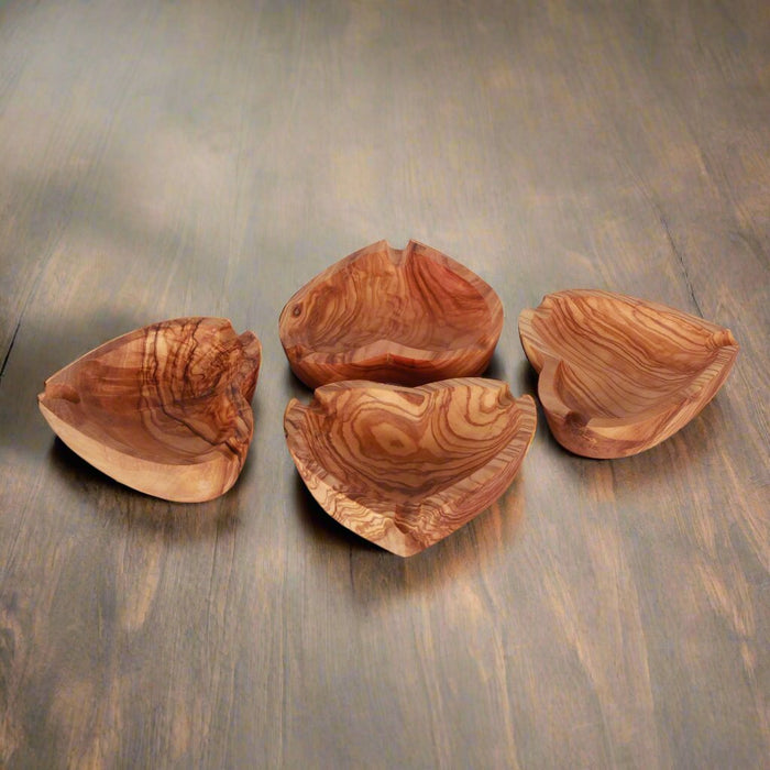 VOW | Olive wood Heart shaped ashtray | Jupiter Grass