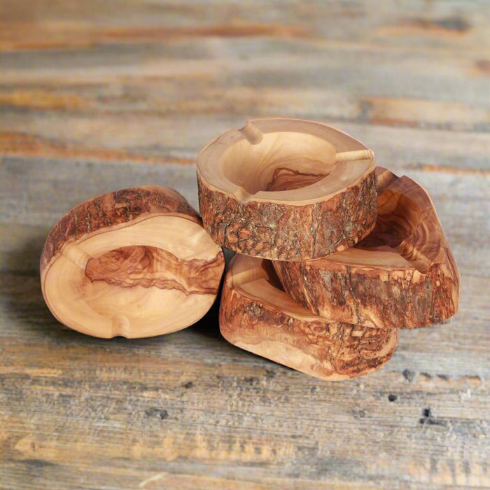 VOW | Olive wood Rustic Ashtray | Jupiter Grass