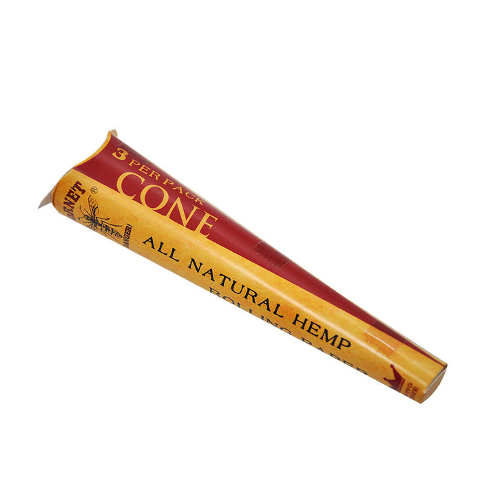HORNET | King Size Natural Pre-Rolled Paper Cones 3 x 24CT | Jupiter Grass