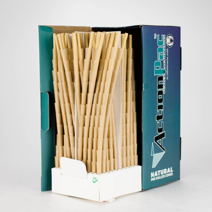 ActionPac X Cone+Supply | Shorty 1100 70mm Natural Pre-Rolled cones | Jupiter Grass