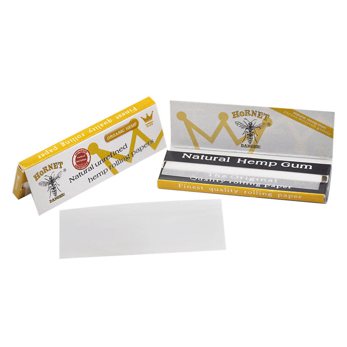 HORNET | Black  Single Wide Size Rolling Paper | Jupiter Grass
