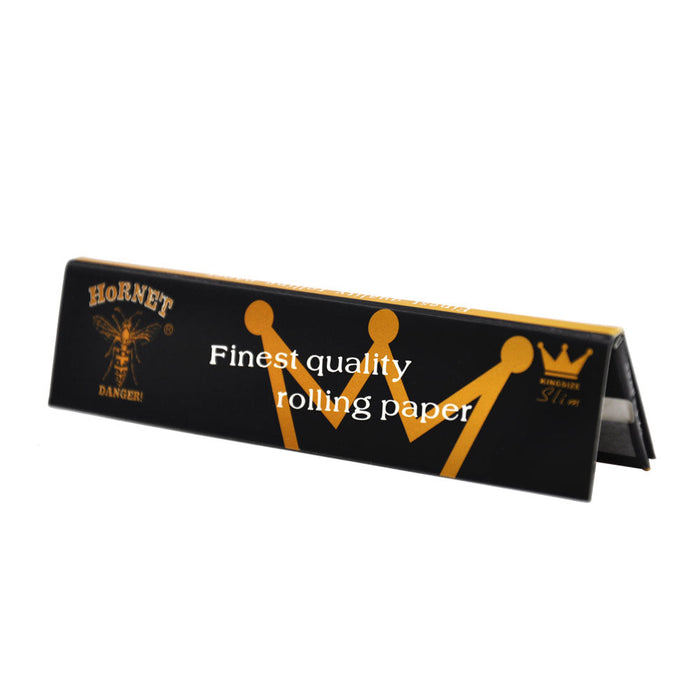 Hornet | Black Natural Gum King Size Rolling Paper | Jupiter Grass