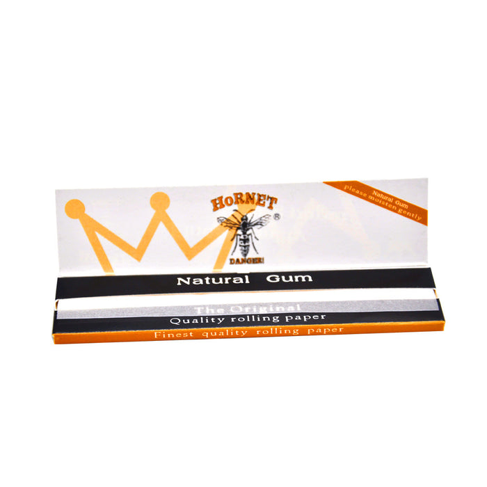 Hornet | Black Natural Gum King Size Rolling Paper | Jupiter Grass
