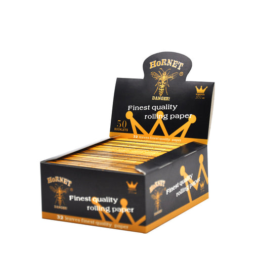 Hornet | Black Natural Gum King Size Rolling Paper | Jupiter Grass