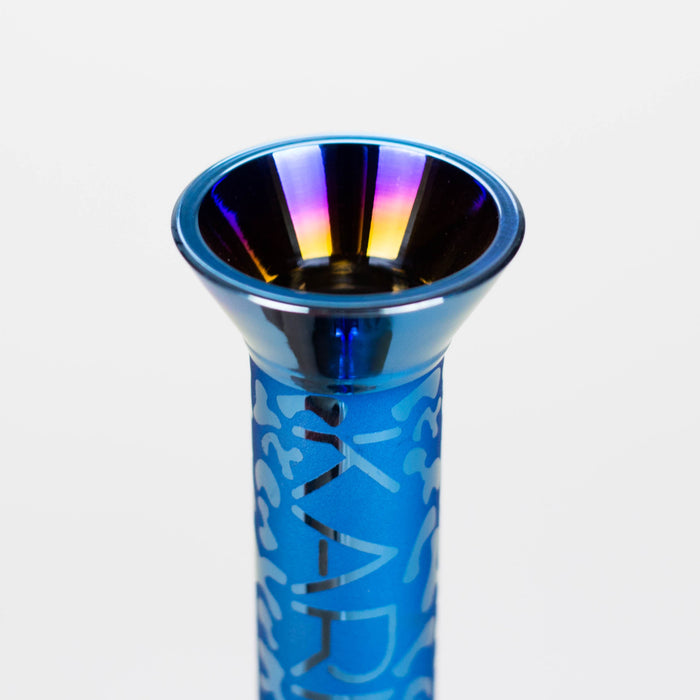 Karma | 7" Metallic Sandblasted Beaker Glass Dab Rig | Jupiter Grass