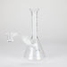 Karma | 7" Sandblasted Beaker Glass Dab Rig | Jupiter Grass