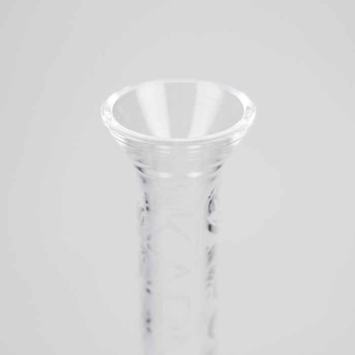 Karma | 7" Sandblasted Beaker Glass Dab Rig | Jupiter Grass