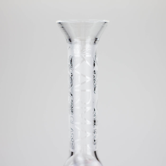 Karma | 7" Sandblasted Beaker Glass Dab Rig | Jupiter Grass