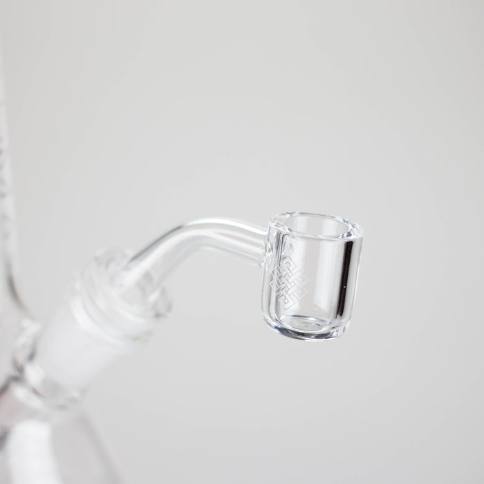 Karma | 7" Sandblasted Beaker Glass Dab Rig | Jupiter Grass