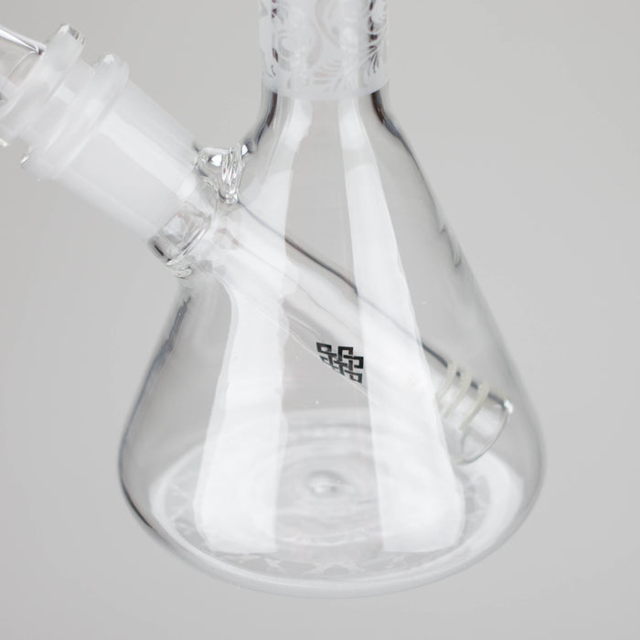 Karma | 7" Sandblasted Beaker Glass Dab Rig | Jupiter Grass