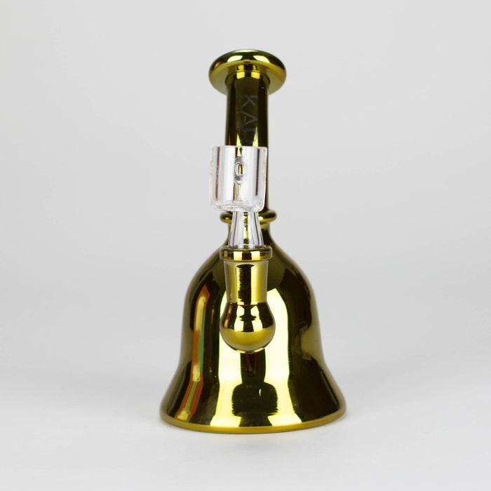 Karma | 6" Metallic Gold Kettle Glass Dab Rig | Jupiter Grass