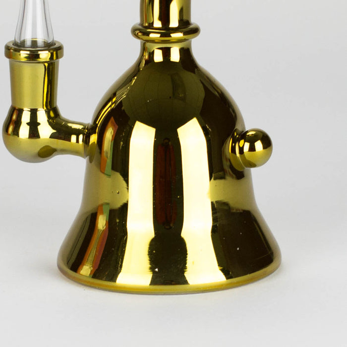Karma | 6" Metallic Gold Kettle Glass Dab Rig | Jupiter Grass