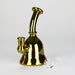 Karma | 6" Metallic Gold Kettle Glass Dab Rig | Jupiter Grass