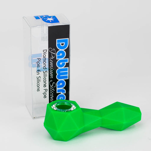 Dabware | Silicone Pipe Platinum Diamond (Green) | Jupiter Grass