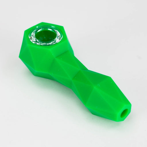 Dabware | Silicone Pipe Platinum Diamond (Green) | Jupiter Grass