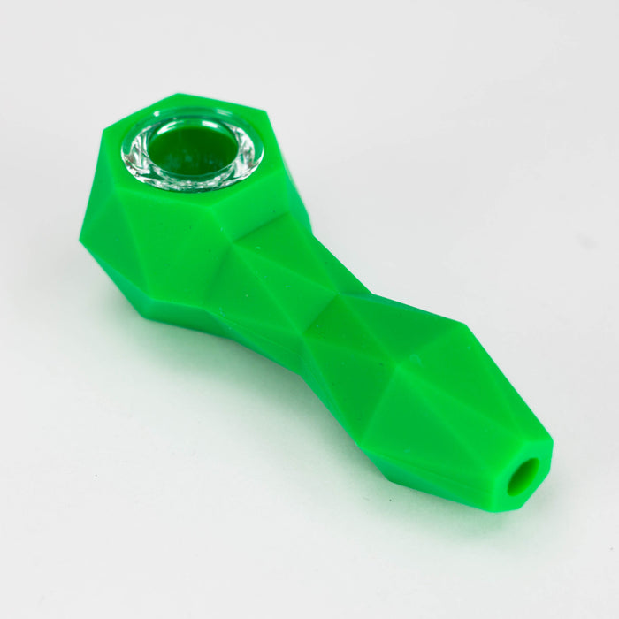 Dabware | Silicone Pipe Platinum Diamond (Green) | Jupiter Grass