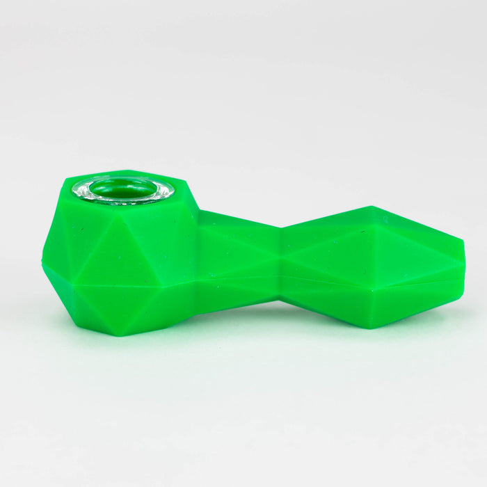 Dabware | Silicone Pipe Platinum Diamond (Green) | Jupiter Grass