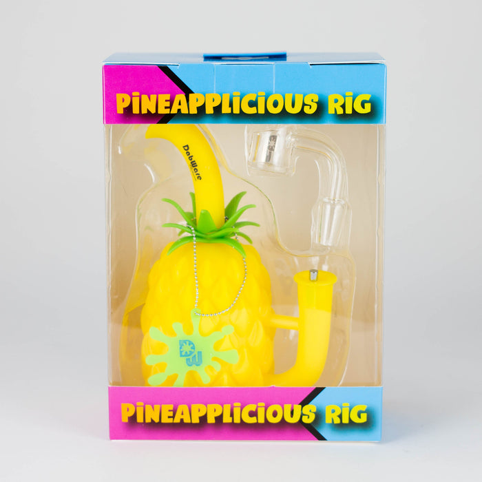 Dabware | Silicone Rig Platinum Pineapple Rig (Yellow) | Jupiter Grass