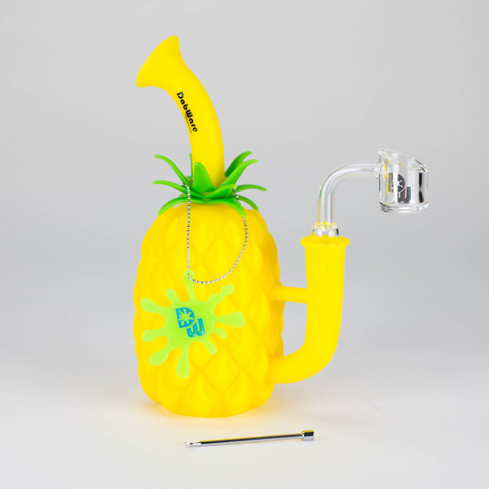 Dabware | Silicone Rig Platinum Pineapple Rig (Yellow) | Jupiter Grass