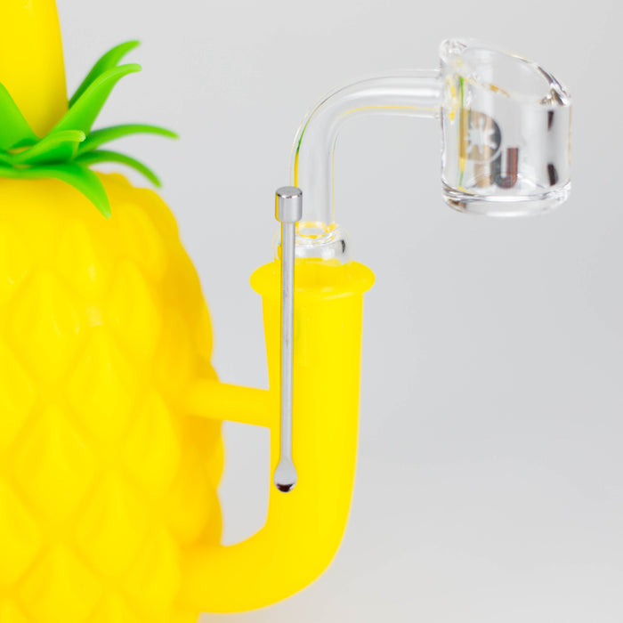 Dabware | Silicone Rig Platinum Pineapple Rig (Yellow) | Jupiter Grass