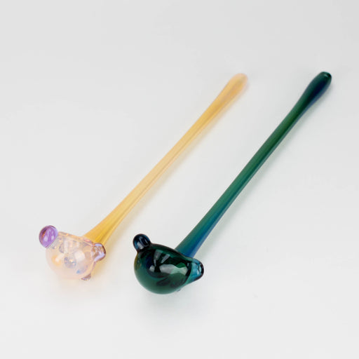 Shine Glassworks | Foot Long and Coloured Hash Pipe - Made in Canada_1