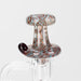 Shine Glassworks | Large Latticino Directional Carb Cap - Made in Canada | Jupiter Grass