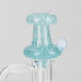 Shine Glassworks | Large Latticino Directional Carb Cap - Made in Canada | Jupiter Grass