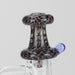 Shine Glassworks | Large Latticino Directional Carb Cap - Made in Canada | Jupiter Grass
