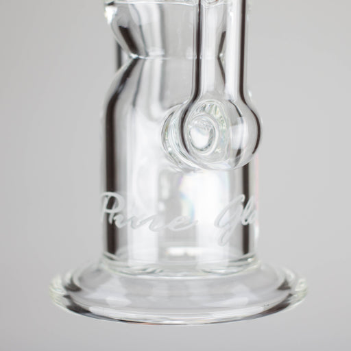 Pure Glass | 12" Infinity Recycler - Flower and Dab_1