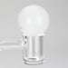 Shine Glassworks | Latticino Marble Carb Cap - Made in Canada | Jupiter Grass
