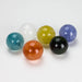 Shine Glassworks | Latticino Marble Carb Cap - Made in Canada | Jupiter Grass
