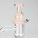 Shine Glassworks | Fume Coloured Carb Cap with Micro Opal - Made in Canada | Jupiter Grass