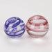 Shine Glassworks | Dicrhoic Swirl Carb Cap marble-Made in Canada | Jupiter Grass