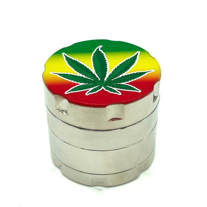 Rasta Leaf Grinder 4parts 40*42mm [GRI152] | Jupiter Grass