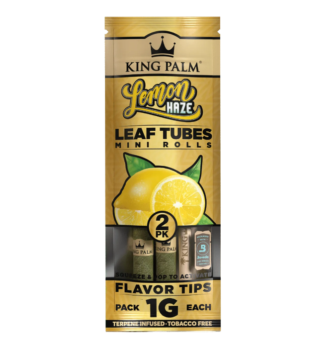 King Palm | Mini Hand-Rolled with flavor tips - 20 pouches Display [SMK983] | Jupiter Grass