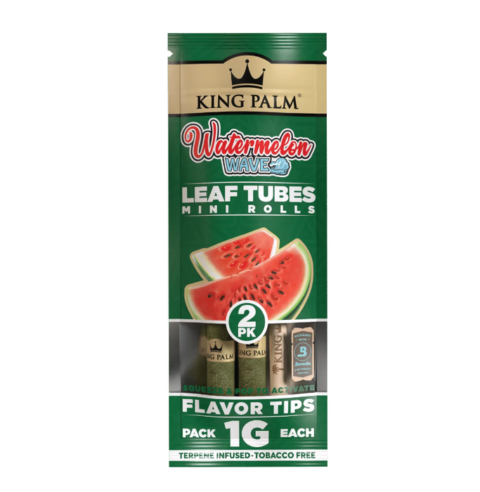 King Palm | Mini Hand-Rolled with flavor tips - 20 pouches Display [SMK983] | Jupiter Grass