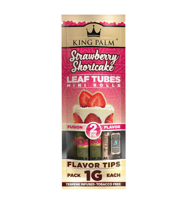 King Palm | Mini Rolled with flavor tips New Flavours - 20 pouches Display [SMK983] | Jupiter Grass