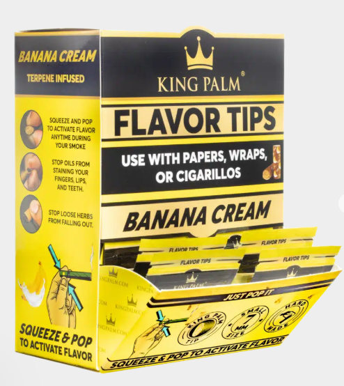 King Palm | Flavor Terpene-Infused Tips Box of 50 Pack [SMK986] | Jupiter Grass