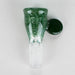 Shine Glassworks | Raked flare 14mm bowl with handle - Made in Canada | Jupiter Grass