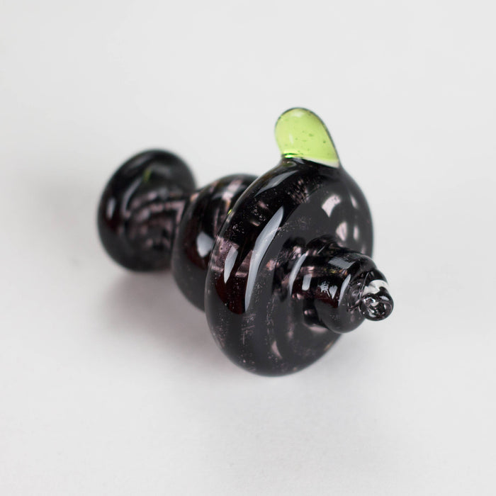 Shine Glassworks | Vackstack directional carb cap - Made in Canada | Jupiter Grass