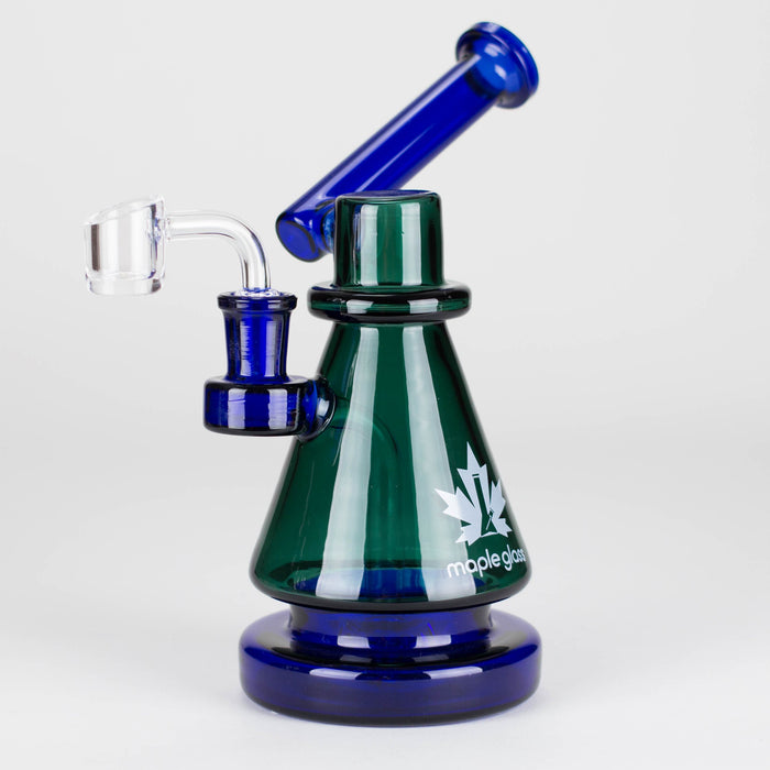 Maple Glass | 9" Goddess of The Earth Series Glass Dab Rig | Jupiter Grass
