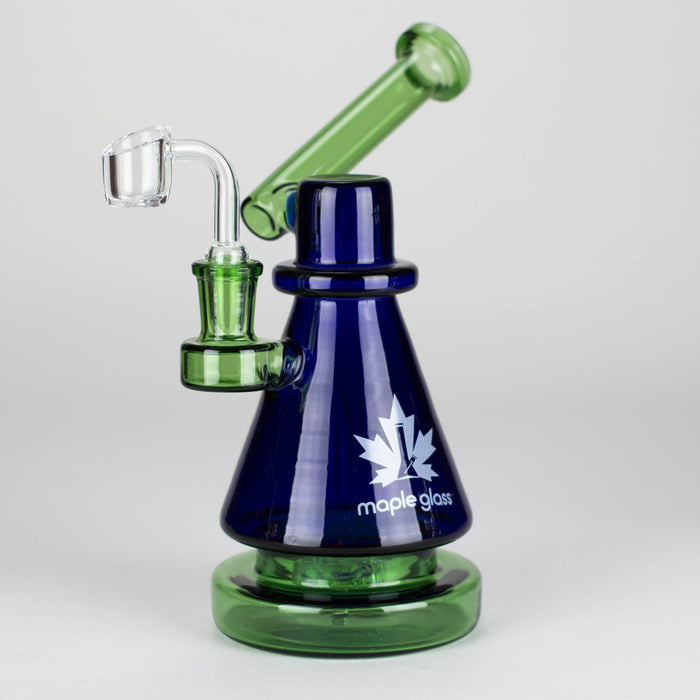 Maple Glass | 9" Goddess of The Earth Series Glass Dab Rig | Jupiter Grass