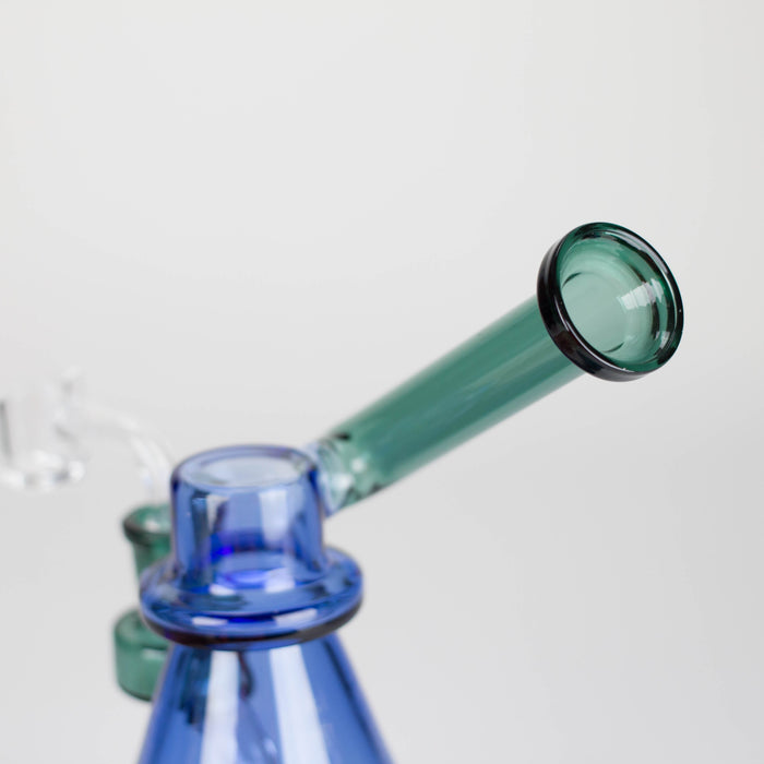 Maple Glass | 9" Goddess of The Earth Series Glass Dab Rig | Jupiter Grass