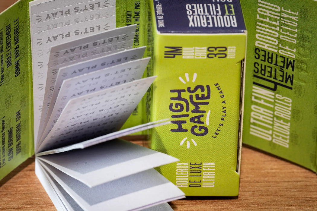 High Games Smoking Paper-20 Rolls | Jupiter Grass