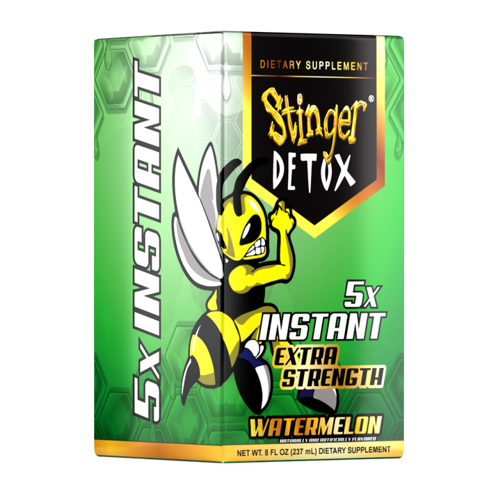 Stinger Detox | 5X Instant Extra Strength Drink – Watermelon (8 fl oz) | Jupiter Grass