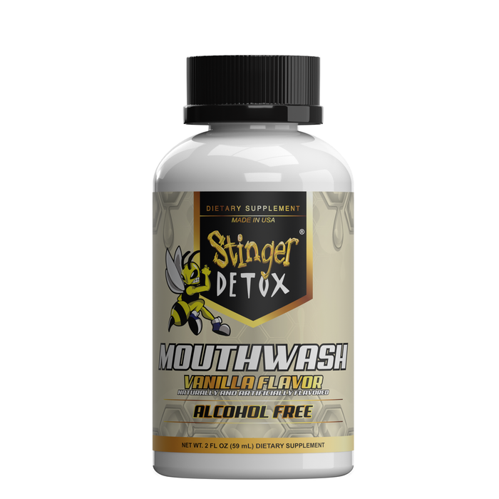 Stinger Detox | Mouthwash Drink - Vanilla Flavor - 2 FL OZ - Alcohol Free | Jupiter Grass