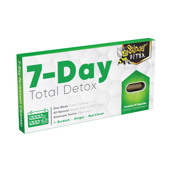Stinger Detox | 7-Day Total Detox Permanent Cleanser Capsules | Jupiter Grass